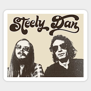 Retro Style Steely Dan Fan Art Design Sticker